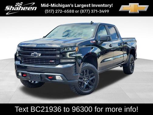 Black 2022 Chevrolet Silverado 1500 Limited LT Trail Boss