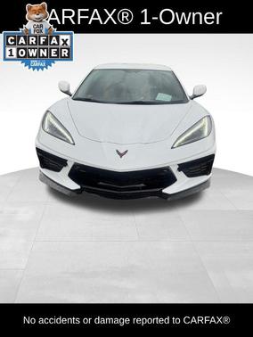 Arctic White 2020 Chevrolet Corvette Stingray w/2LT