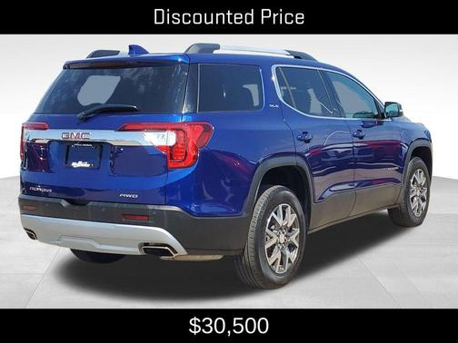 Ultra Blue Metallic 2023 GMC Acadia SLE