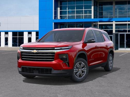 Radiant Red 2026 Chevrolet Traverse LT
