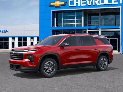 Radiant Red 2026 Chevrolet Traverse LT