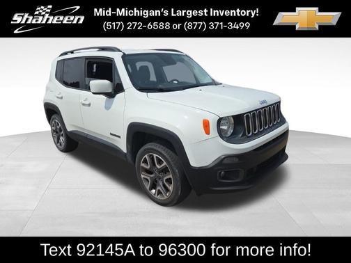 Alpine White 2017 Jeep Renegade Latitude