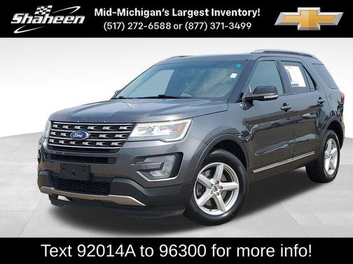 Magnetic Metallic 2017 Ford Explorer XLT