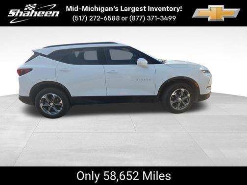 Summit White 2024 Chevrolet Blazer LT