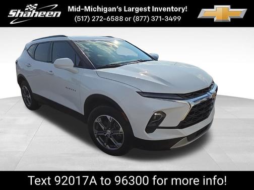 Summit White 2024 Chevrolet Blazer LT