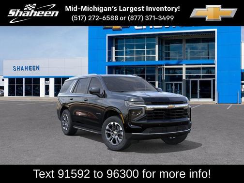 Black 2026 Chevrolet Tahoe LS