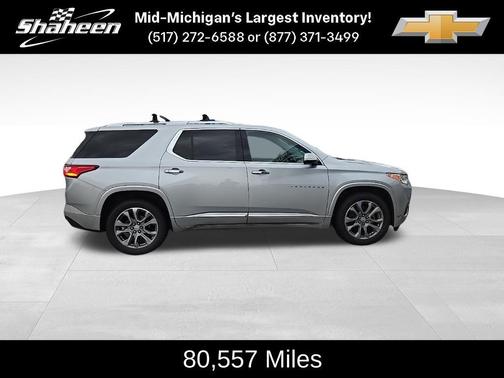 Silver Ice Metallic 2019 Chevrolet Traverse Premier