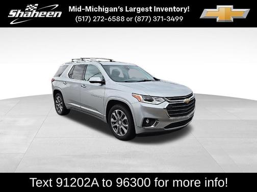 Silver Ice Metallic 2019 Chevrolet Traverse Premier