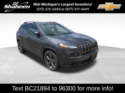 Granite Crystal Clearcoat Metallic 2017 Jeep Cherokee Latitude