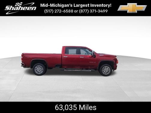 Cherry Red Tintcoat 2021 Chevrolet Silverado 2500 High Country
