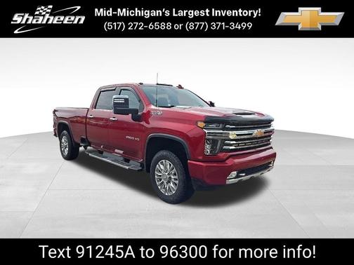 Cherry Red Tintcoat 2021 Chevrolet Silverado 2500 High Country