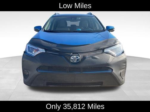 Electric Storm Blue 2018 Toyota RAV4 Hybrid XLE