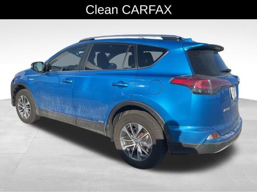 Electric Storm Blue 2018 Toyota RAV4 Hybrid LE