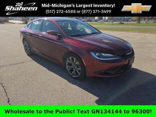 2016 Chrysler 200 S