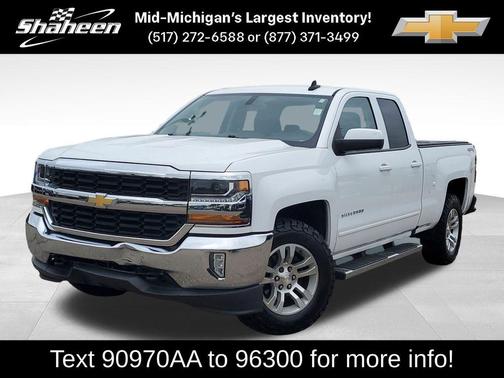 Summit White 2018 Chevrolet Silverado 1500 LT