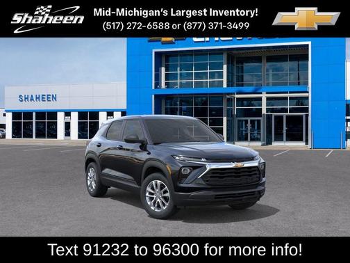 Mosaic Black Metallic 2026 Chevrolet Trailblazer LS