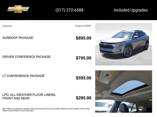 Sterling Gray Metallic 2024 Chevrolet Trax LT