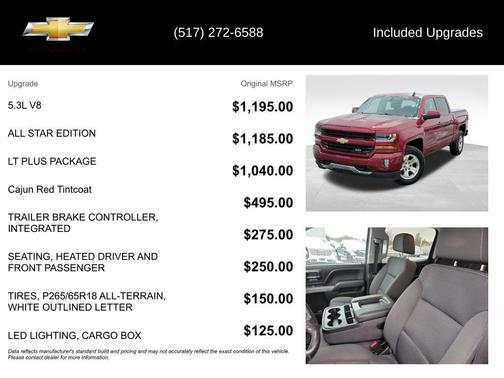 2018 Chevrolet Silverado 1500 LT