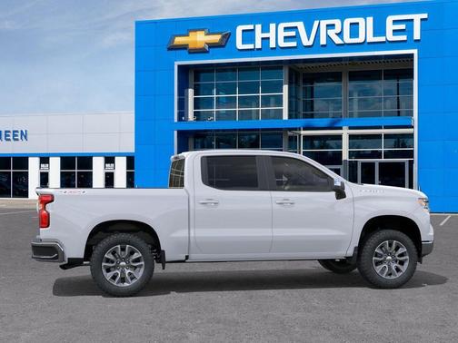 Summit White 2026 Chevrolet Silverado 1500 LT