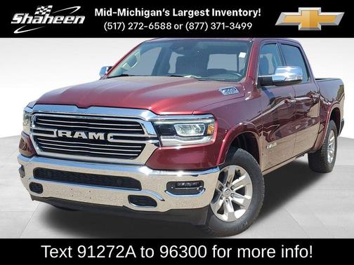 Delmonico Red Pearlcoat 2021 RAM 1500 Laramie