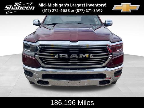 Delmonico Red Pearlcoat 2021 RAM 1500 Laramie