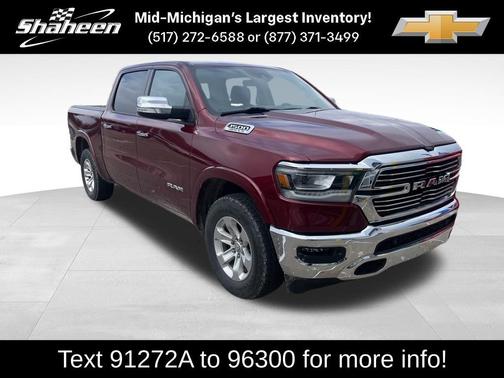 Delmonico Red Pearlcoat 2021 RAM 1500 Laramie
