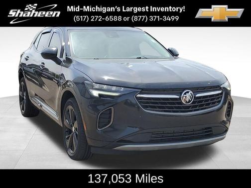 Ebony Twilight Metallic 2021 Buick Envision Essence