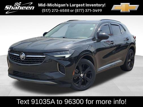 Ebony Twilight Metallic 2021 Buick Envision Essence