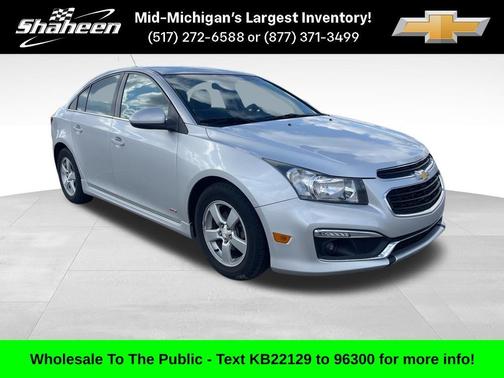 Silver Ice Metallic 2015 Chevrolet Cruze 1LT