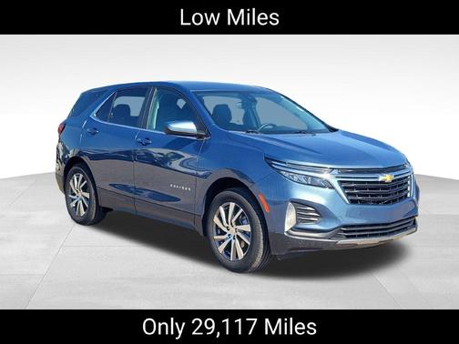 Lakeshore Blue Metallic 2024 Chevrolet Equinox LT