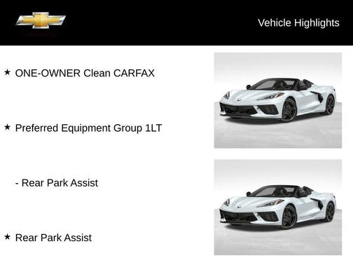 2022 Chevrolet Corvette Stingray w/1LT