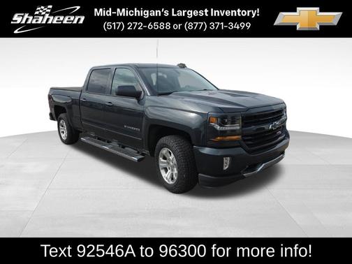 Graphite Metallic 2018 Chevrolet Silverado 1500 LT