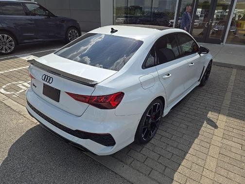 Glacier White Metallic 2023 Audi RS 3 TFSI quattro S tronic