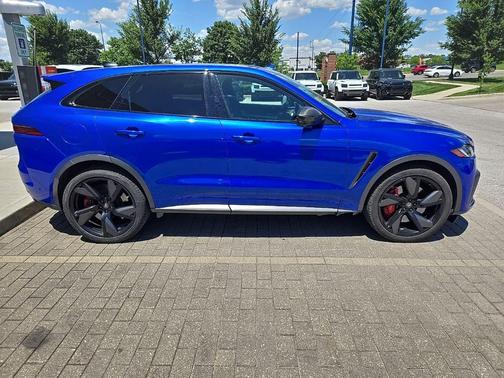SVO PALETTE BLUE 2022 Jaguar F-PACE SVR P550 AWD Automatic