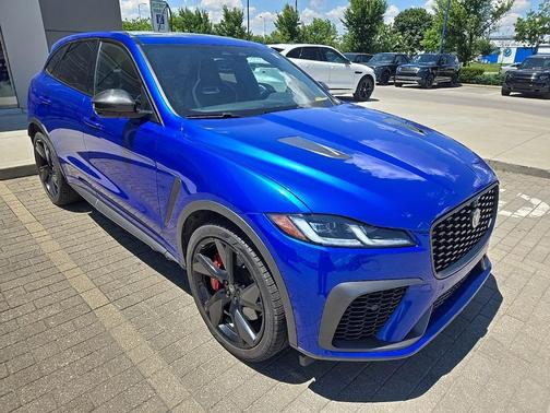SVO PALETTE BLUE 2022 Jaguar F-PACE SVR P550 AWD Automatic