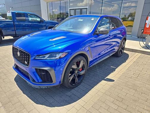 SVO PALETTE BLUE 2022 Jaguar F-PACE SVR P550 AWD Automatic