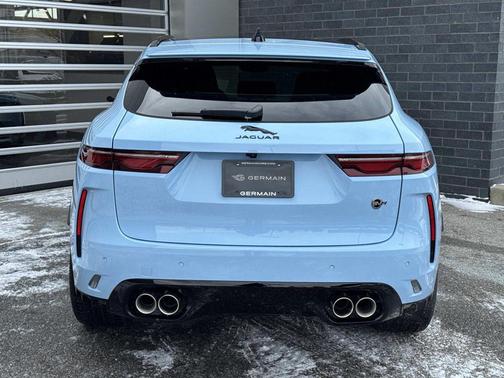 Blue 2026 Jaguar F-PACE SVR