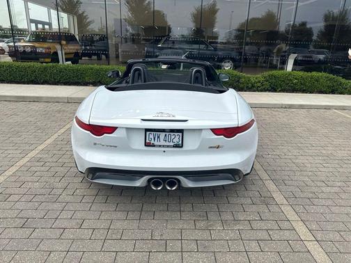 Polaris White 2016 Jaguar F-TYPE S