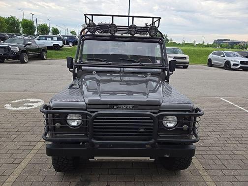 Gray 1997 Land Rover Defender 90