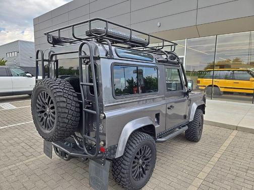 Gray 1997 Land Rover Defender 90