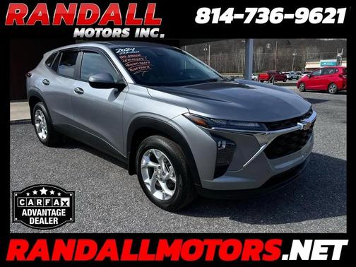 Sterling Gray Metallic 2024 Chevrolet Trax LS