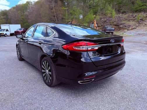 Shadow Black 2017 Ford Fusion SE