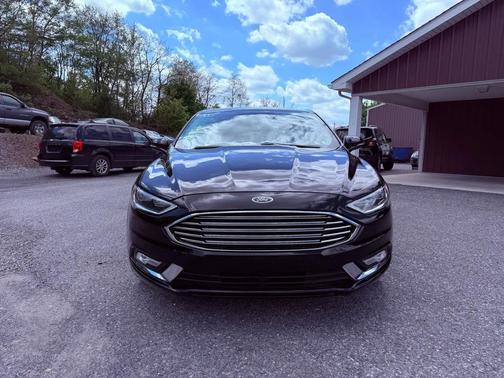 Shadow Black 2017 Ford Fusion SE