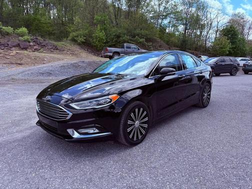 Shadow Black 2017 Ford Fusion SE