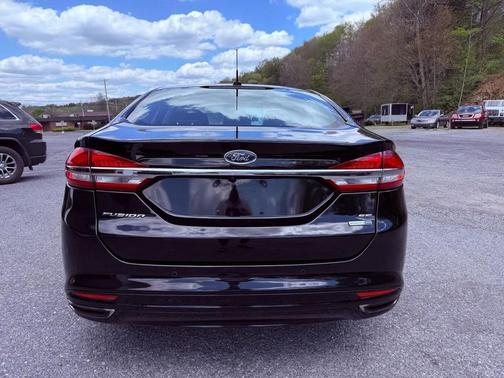 Shadow Black 2017 Ford Fusion SE