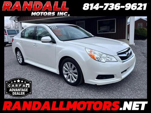 WHITE 2012 Subaru Legacy Limited