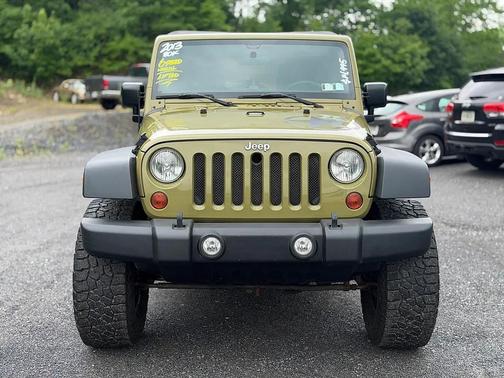 Commando Green 2013 Jeep Wrangler Unlimited Sport