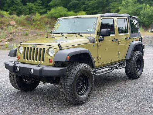Commando Green 2013 Jeep Wrangler Unlimited Sport