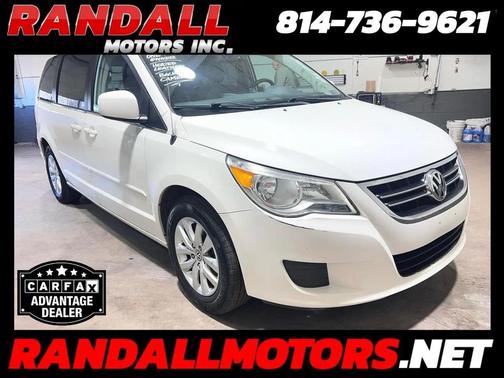 Calla Lilly White 2012 Volkswagen Routan SE