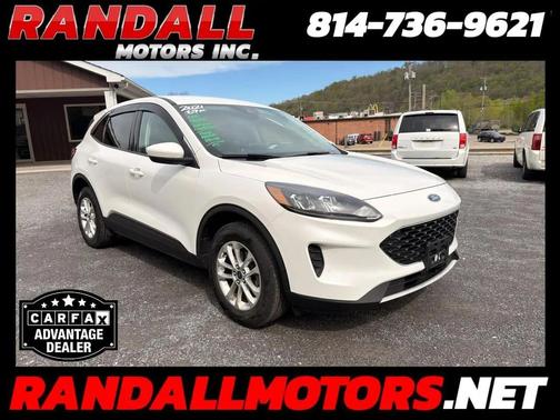 Pearl White 2021 Ford Escape SE